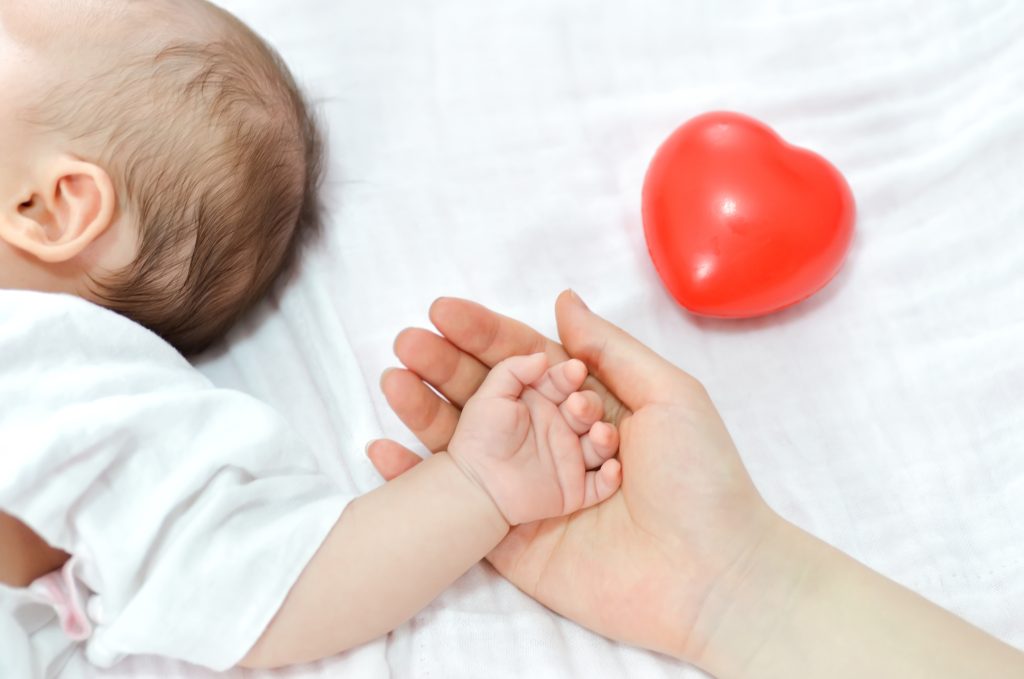 holding hands